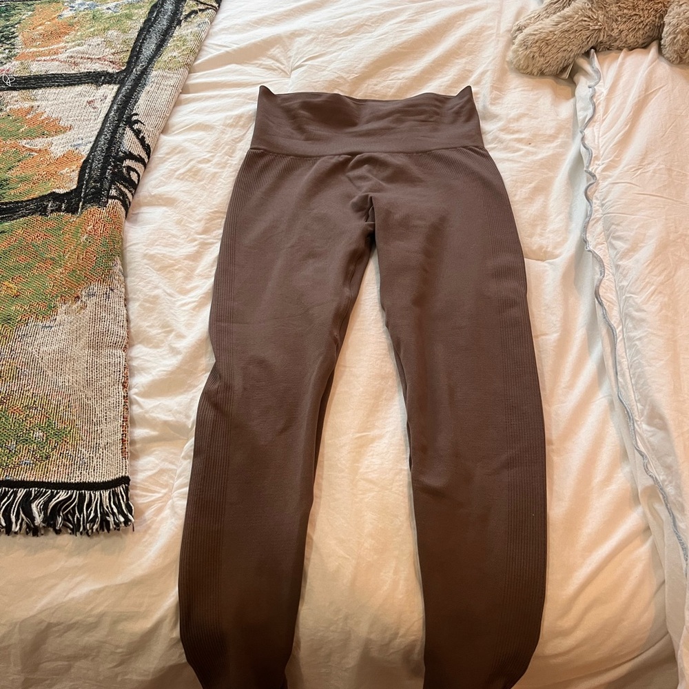 SET Active Chocolate Brown Leggings